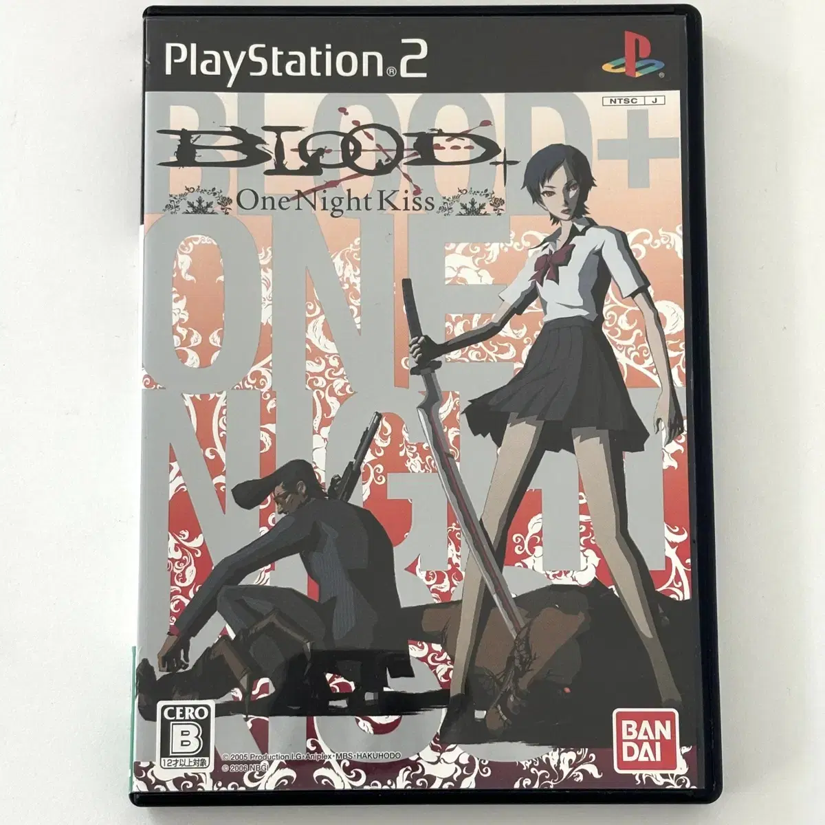 PS2 BLOOD+ One Night Kiss 플스2  일판 중고